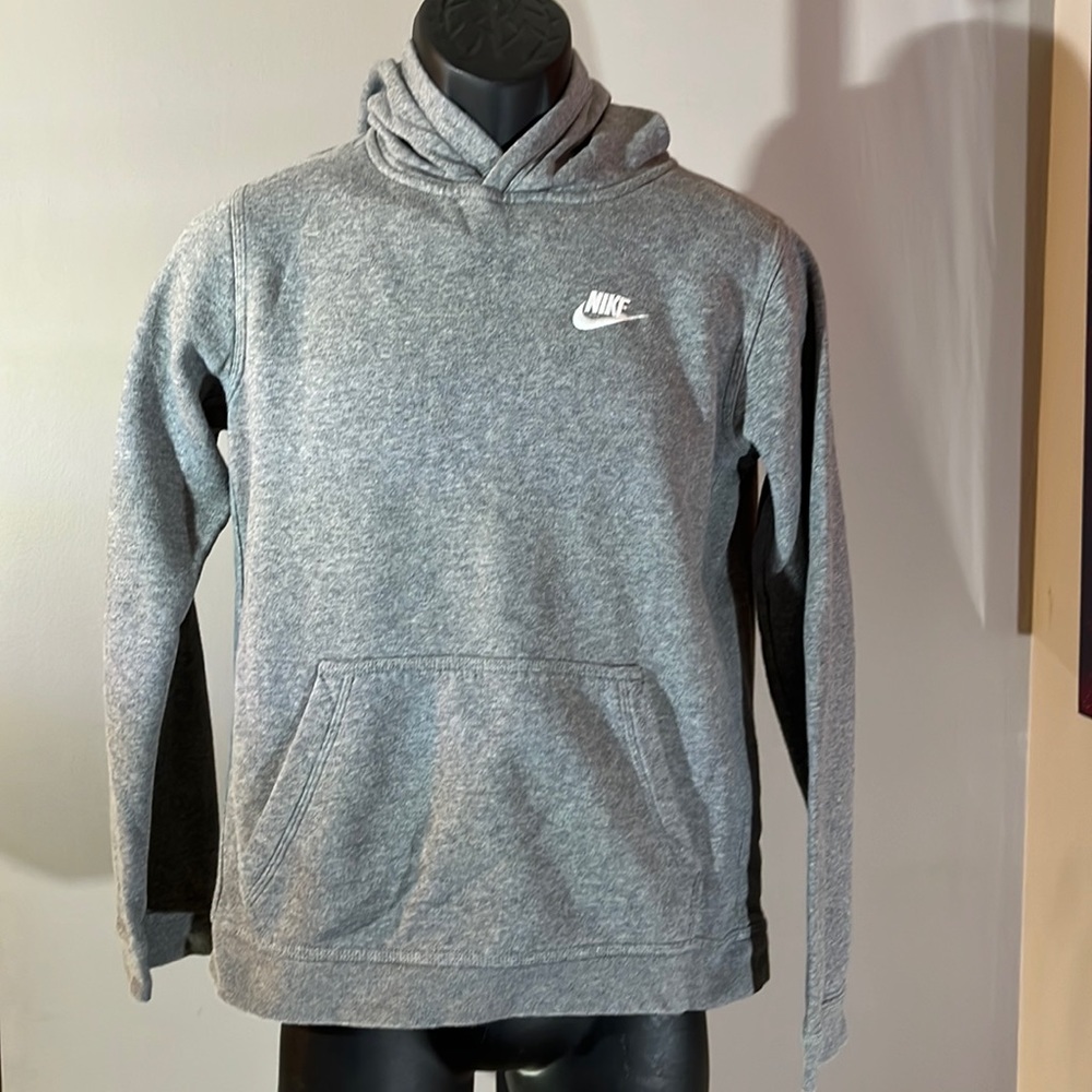 Nike Youth XL Gray Sweatshirt Hoodie Unisex